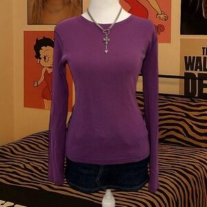 Ralph Lauren Purple Long Sleeve L